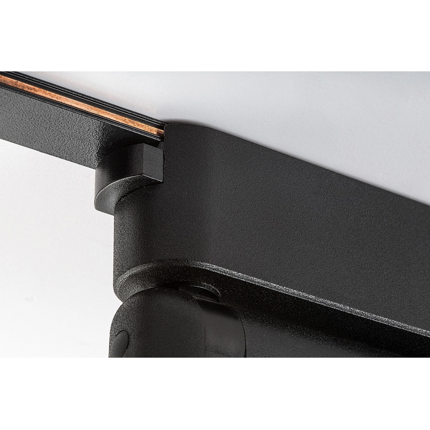 Rabalux - LED Stmievateľné stropné svietidlo do 1-fázového lištového systému LED/4W/24V 2700-5500K Wi-Fi Tuya 11,5 cm čierna