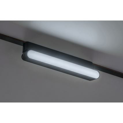 Rabalux - LED Stmievateľné stropné svietidlo do 1-fázového lištového systému LED/7W/24V 2700-5500K Wi-Fi Tuya 22 cm čierna