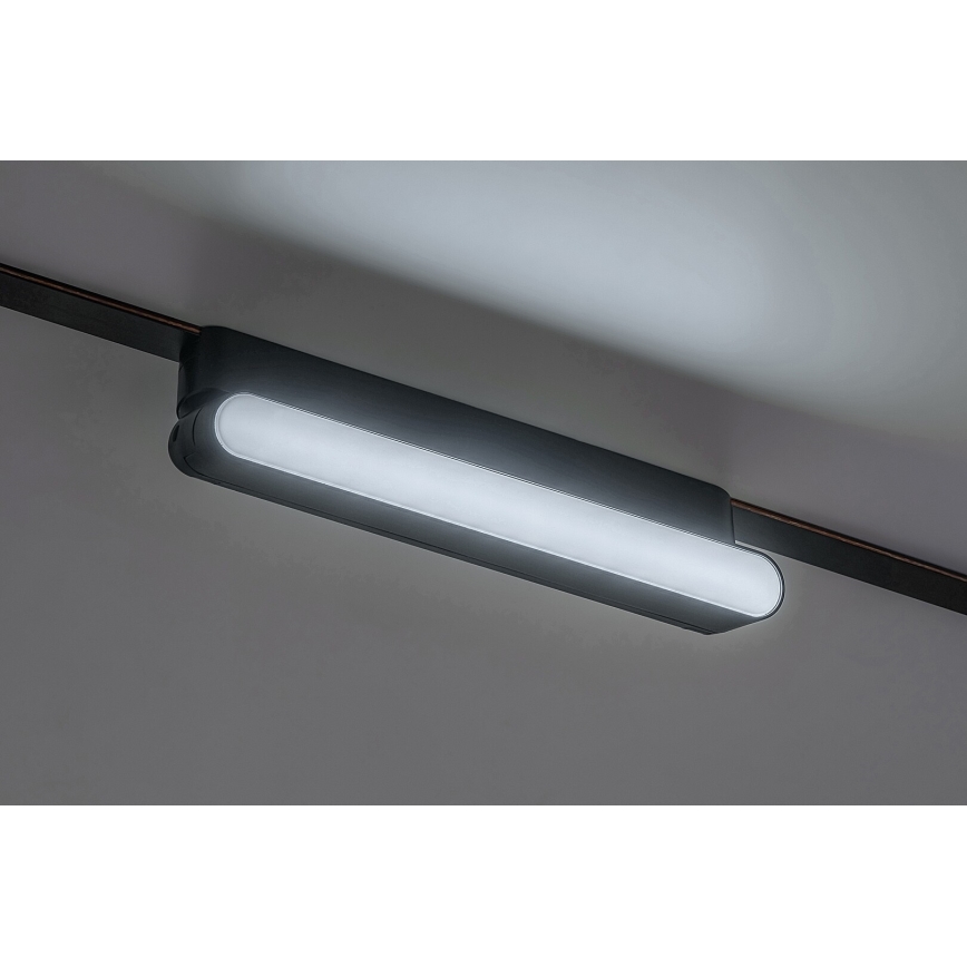 Rabalux - LED Stmievateľné stropné svietidlo do 1-fázového lištového systému LED/7W/24V 2700-5500K Wi-Fi Tuya 22 cm čierna