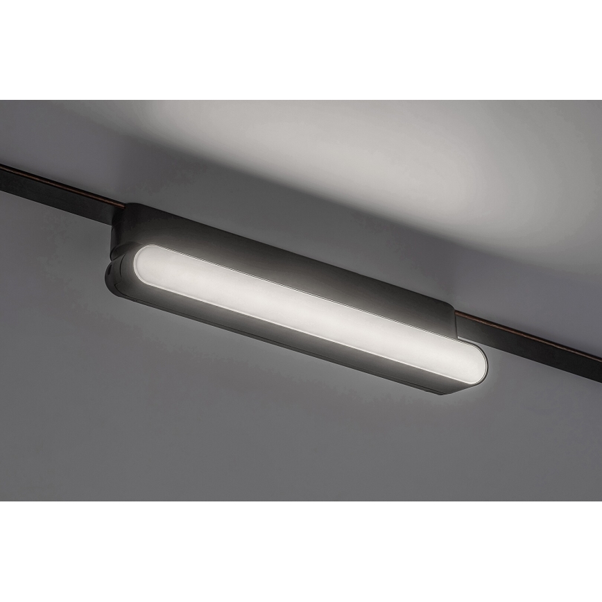 Rabalux - LED Stmievateľné stropné svietidlo do 1-fázového lištového systému LED/7W/24V 2700-5500K Wi-Fi Tuya 22 cm čierna