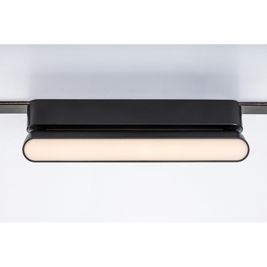 Rabalux - LED Stmievateľné stropné svietidlo do 1-fázového lištového systému LED/7W/24V 2700-5500K Wi-Fi Tuya 22 cm čierna