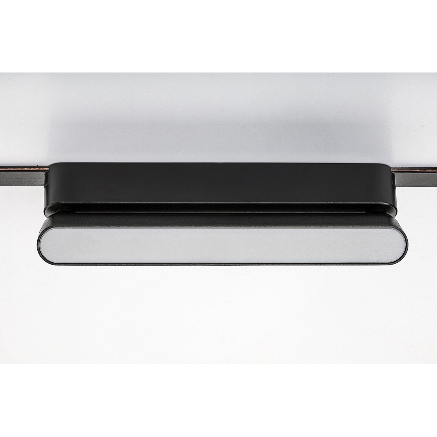 Rabalux - LED Stmievateľné stropné svietidlo do 1-fázového lištového systému LED/7W/24V 2700-5500K Wi-Fi Tuya 22 cm čierna