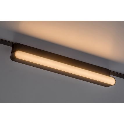 Rabalux - LED Stmievateľné stropné svietidlo do 1-fázového lištového systému LED/13W/24V 2700-5500K Wi-Fi Tuya 33 cm čierna