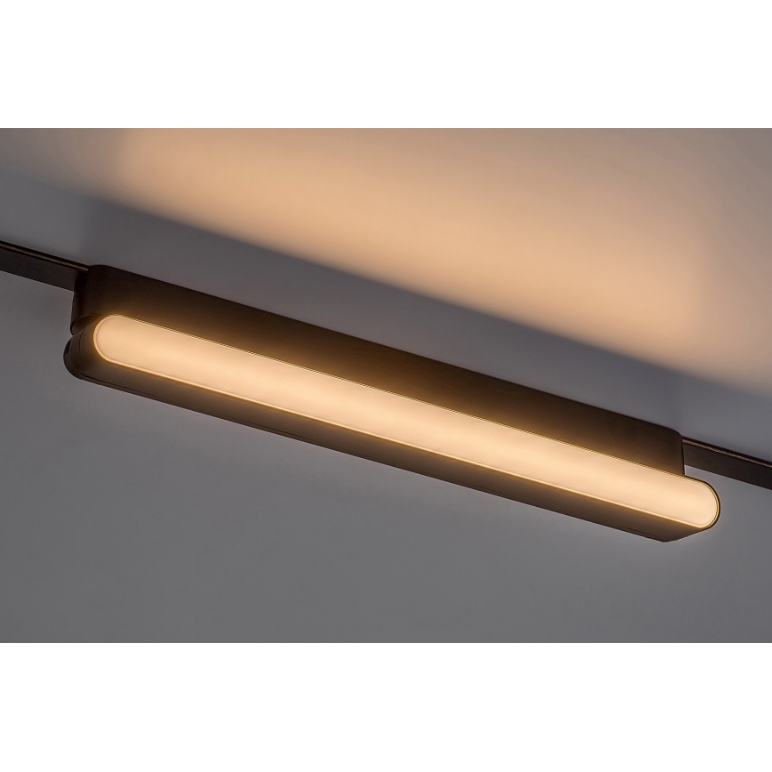 Rabalux - LED Stmievateľné stropné svietidlo do 1-fázového lištového systému LED/13W/24V 2700-5500K Wi-Fi Tuya 33 cm čierna