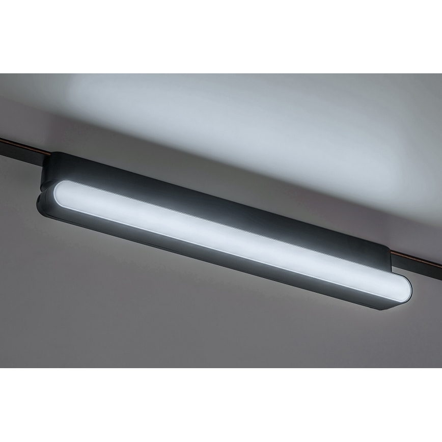 Rabalux - LED Stmievateľné stropné svietidlo do 1-fázového lištového systému LED/13W/24V 2700-5500K Wi-Fi Tuya 33 cm čierna