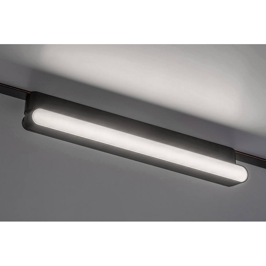 Rabalux - LED Stmievateľné stropné svietidlo do 1-fázového lištového systému LED/13W/24V 2700-5500K Wi-Fi Tuya 33 cm čierna