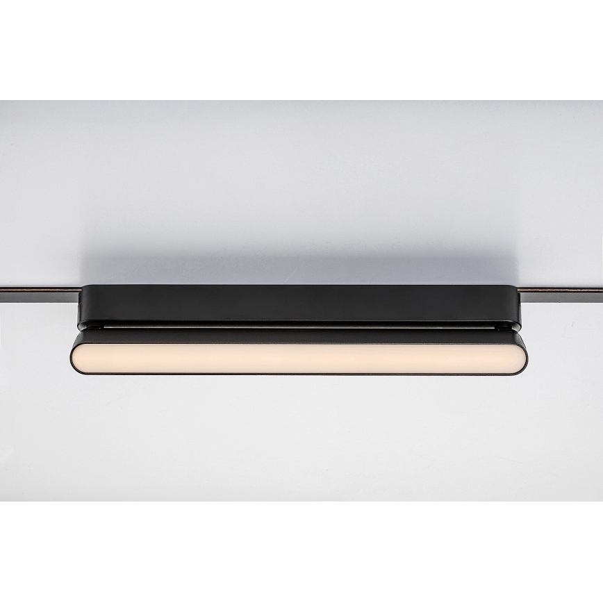 Rabalux - LED Stmievateľné stropné svietidlo do 1-fázového lištového systému LED/13W/24V 2700-5500K Wi-Fi Tuya 33 cm čierna