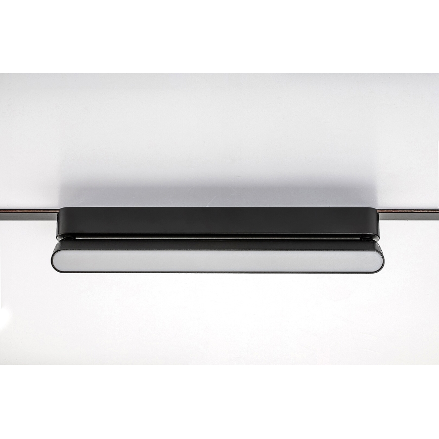 Rabalux - LED Stmievateľné stropné svietidlo do 1-fázového lištového systému LED/13W/24V 2700-5500K Wi-Fi Tuya 33 cm čierna