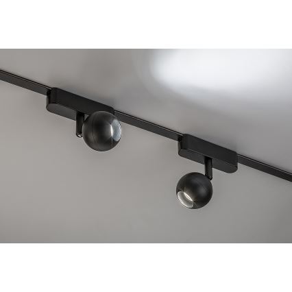 Rabalux - LED Stmievateľné bodové svietidlo do 1-fázového lištového systému LED/5W/24V 2700-5500K Wi-Fi Tuya čierna