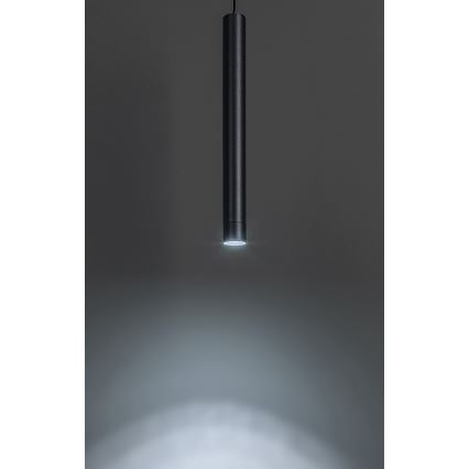 Rabalux - LED Stmievateľný luster na lanku do 1-fázového lištového systému LED/5W/24V 2700-5500K Wi-Fi Tuya čierna