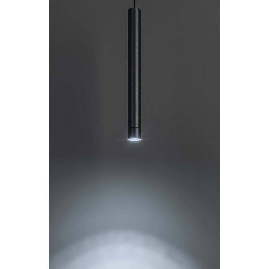 Rabalux - LED Stmievateľný luster na lanku do 1-fázového lištového systému LED/5W/24V 2700-5500K Wi-Fi Tuya čierna
