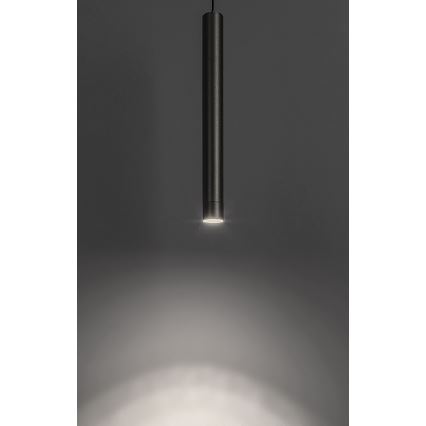 Rabalux - LED Stmievateľný luster na lanku do 1-fázového lištového systému LED/5W/24V 2700-5500K Wi-Fi Tuya čierna