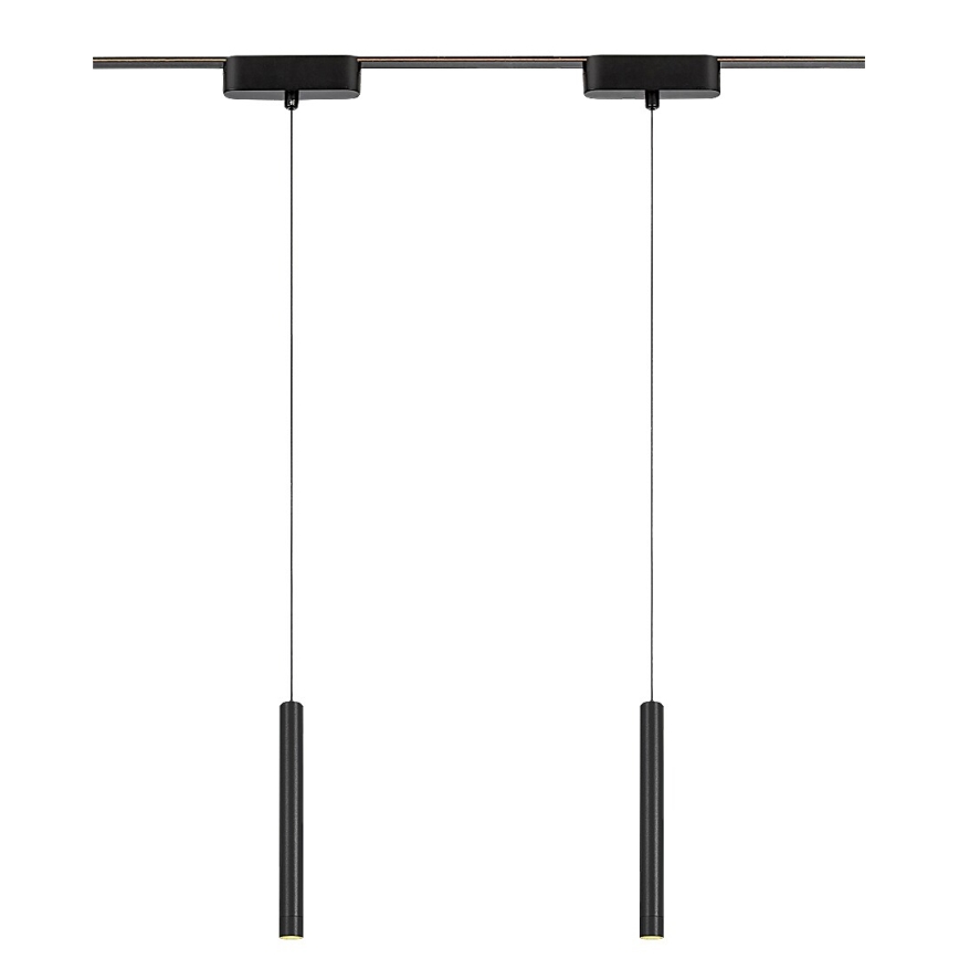 Rabalux - LED Stmievateľný luster na lanku do 1-fázového lištového systému LED/5W/24V 2700-5500K Wi-Fi Tuya čierna