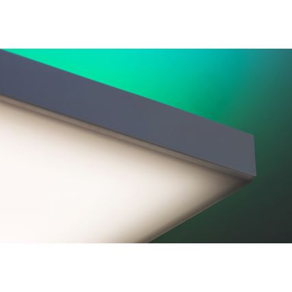 Rabalux - LED RGB Stmievateľné stropné svietidlo LED/18W/230V 3000-6500K 30x30 cm + diaľkové ovládanie