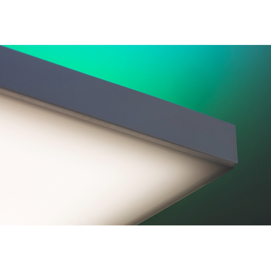 Rabalux - LED RGB Stmievateľné stropné svietidlo LED/18W/230V 3000-6500K 30x30 cm + diaľkové ovládanie