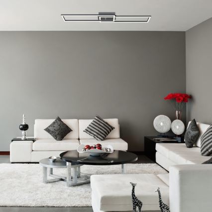 Rabalux - LED Stmievateľné stropné svietidlo LED/38W/230V 3000-6500K Wi-Fi Tuya + diaľkové ovládanie 20x102 cm