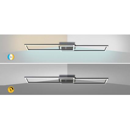 Rabalux - LED Stmievateľné stropné svietidlo LED/38W/230V 3000-6500K Wi-Fi Tuya + diaľkové ovládanie 20x102 cm