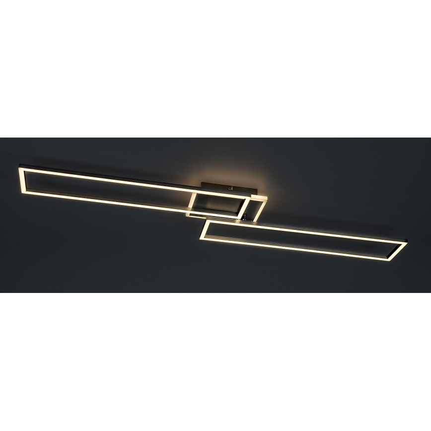 Rabalux - LED Stmievateľné stropné svietidlo LED/40W/230V 2700-6500K Wi-Fi Tuya matný chróm + diaľkové ovládanie