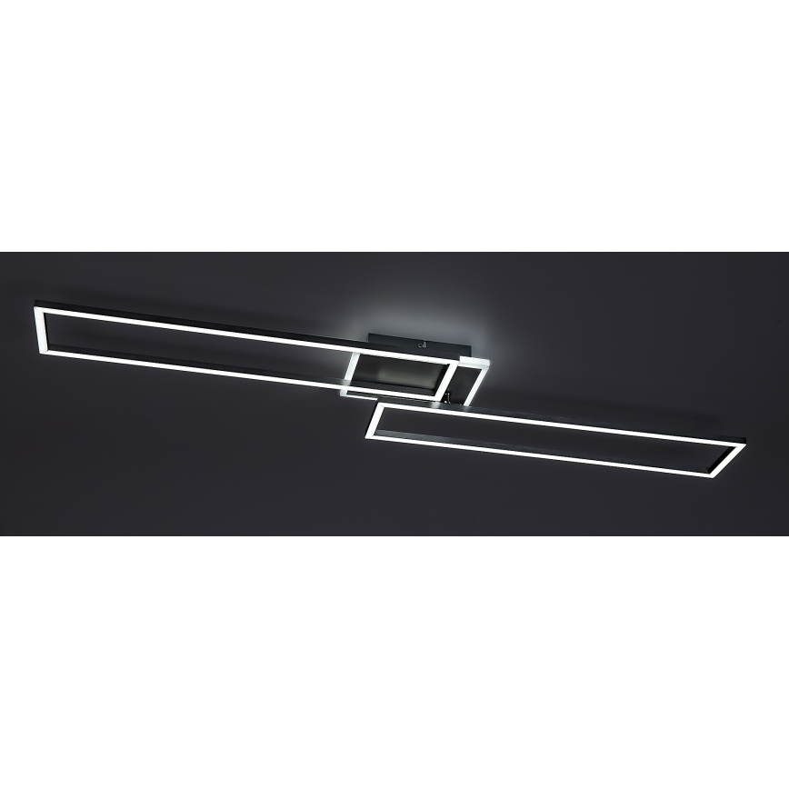 Rabalux - LED Stmievateľné stropné svietidlo LED/40W/230V 2700-6500K Wi-Fi Tuya matný chróm + diaľkové ovládanie