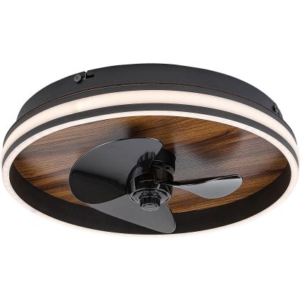 Rabalux - LED Stmievateľné stropné svietidlo s ventilátorom LED/30W/230V 3000-6500K + diaľkové ovládanie