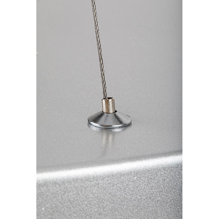 Rabalux - LED Luster na lanku LED/36W/230V 4000K strieborná