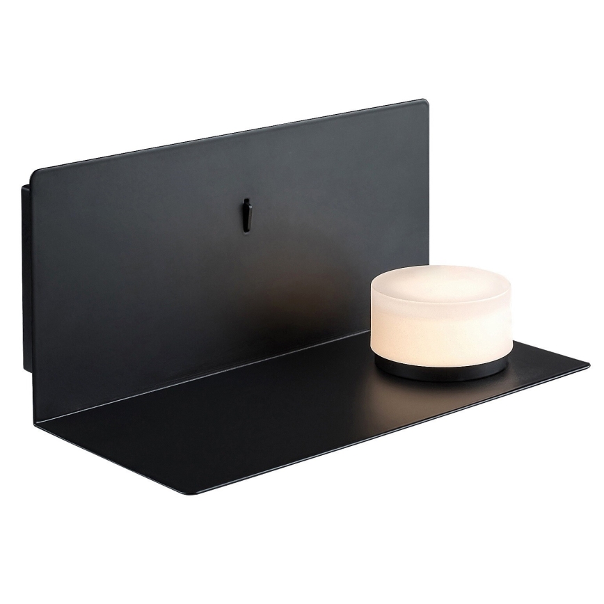 Rabalux - LED Nástenné svietidlo s poličkou a USB portom LED/6W/230V 3000K