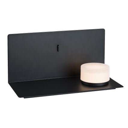 Rabalux - LED Nástenné svietidlo s poličkou a USB portom LED/6W/230V 3000K
