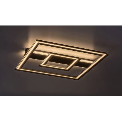 Rabalux - LED stropné svietidlo LED/48W/230V 3000K čierne 48,5x48,5 cm