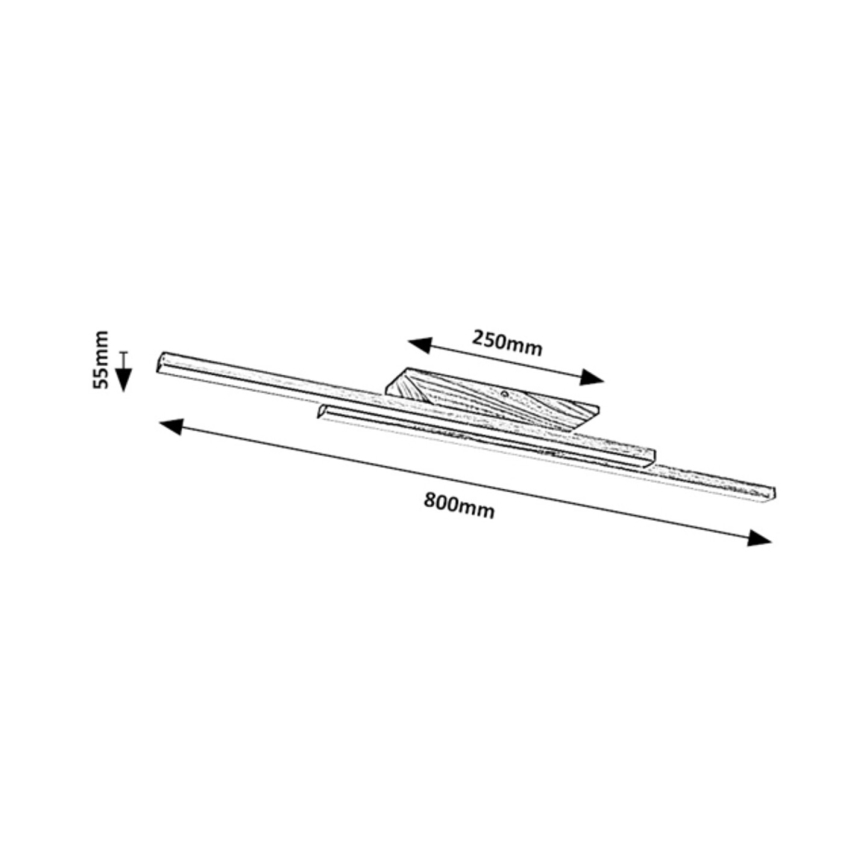 Rabalux - LED Stropné svietidlo LED/21W/230V 4000K buk