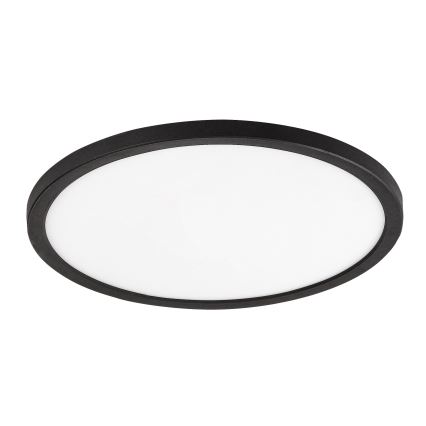 Rabalux - LED Stropné svietidlo LED/24W/230V 3000/4000/6000K pr. 29 cm čierna