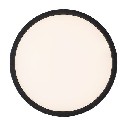 Rabalux - LED Stropné svietidlo LED/24W/230V 3000/4000/6000K pr. 29 cm čierna
