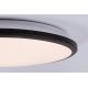 Rabalux - LED Stropné svietidlo LED/18W/230V 3000K čierna 27 cm
