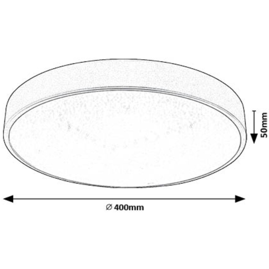 Rabalux - LED Stropné svietidlo LED/24W/230V 4000K pr. 40 cm