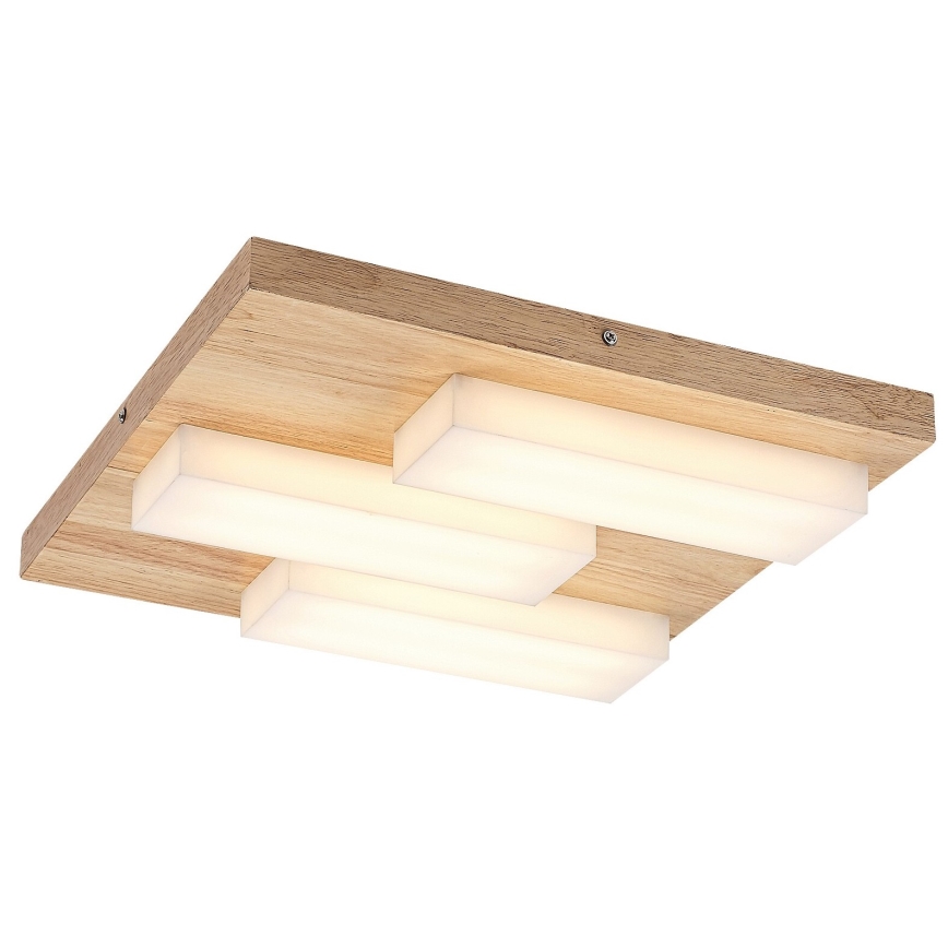 Rabalux - LED Stropné svietidlo LED/30W/230V 3000K dub 40x40 cm