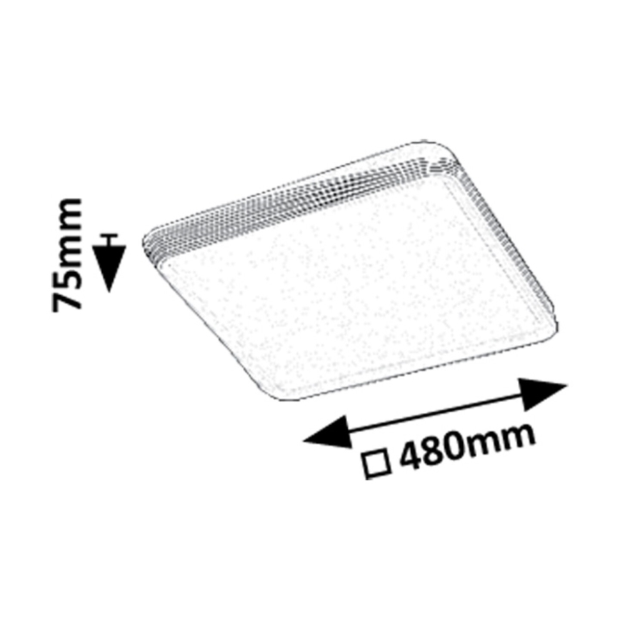 Rabalux - LED Stropné svietidlo LED/40W/230V 3000K