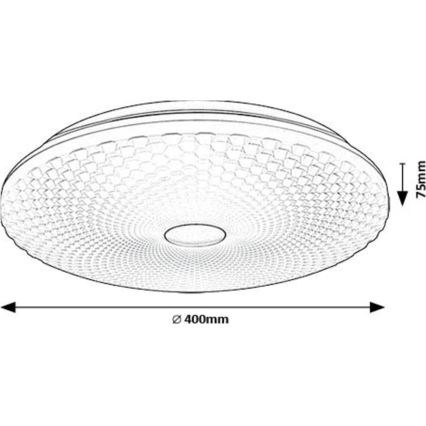 Rabalux - LED Stropné svietidlo LED/24W/230V 4000K pr. 40 cm