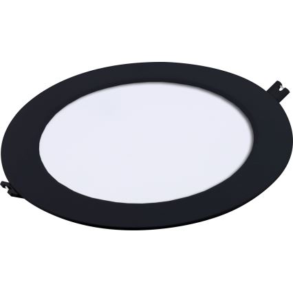Rabalux - LED Podhľadové svietidlo LED/18W/230V pr. 22 cm čierna