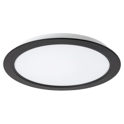 Rabalux - LED Podhľadové svietidlo LED/18W/230V pr. 22 cm čierna