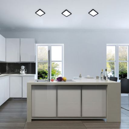 Rabalux - LED Podhľadové svietidlo LED/3W/230V 9x9 cm čierna