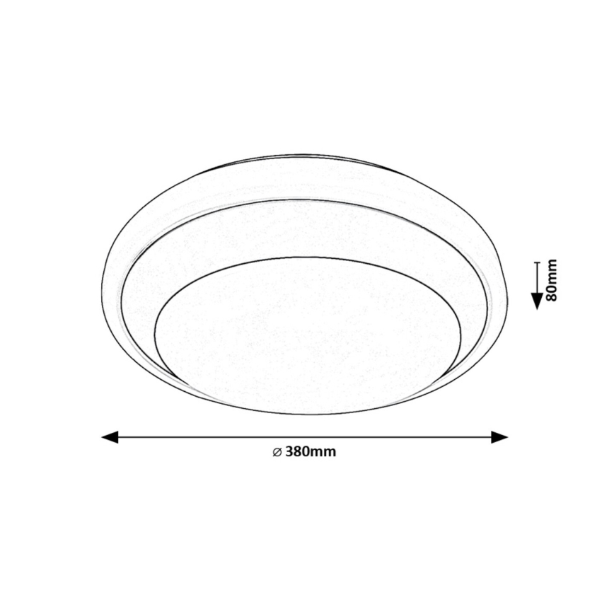 Rabalux - LED Stropné svietidlo LED/24W/230V 4000K