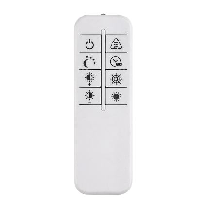 Rabalux - LED stmievateľné stropné svietidlo LED/34W/230V 3000-6500K pr. 51 cm + diaľkové ovládanie