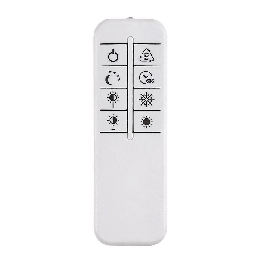 Rabalux - LED stmievateľné stropné svietidlo LED/34W/230V 3000-6500K pr. 51 cm + diaľkové ovládanie