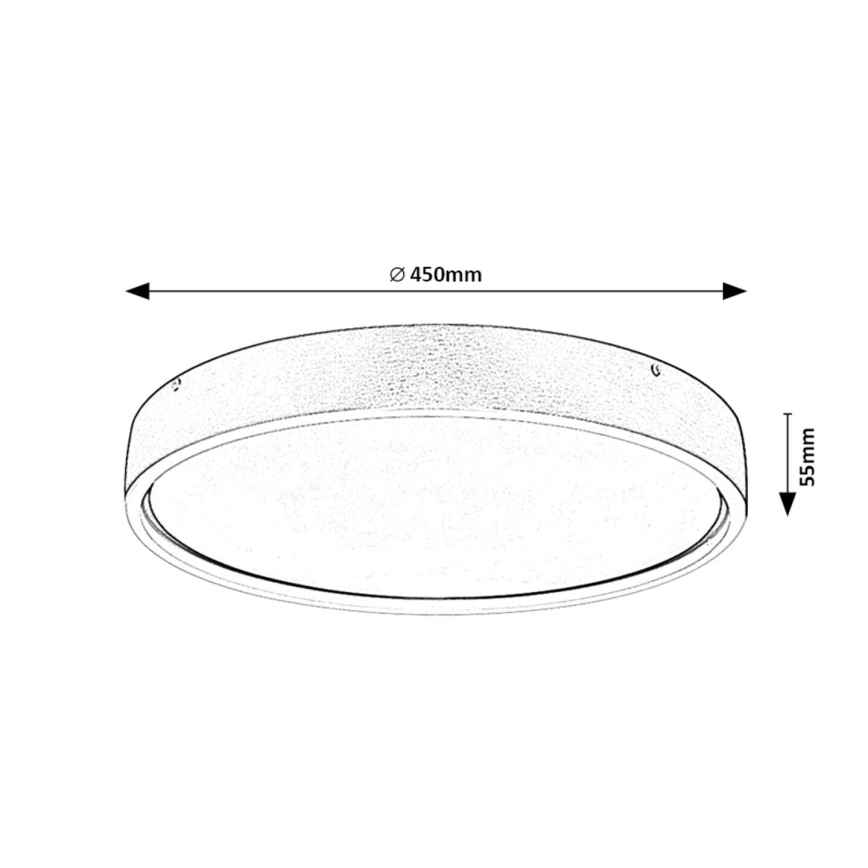 Rabalux - LED Stropné svietidlo LED/37W/230V