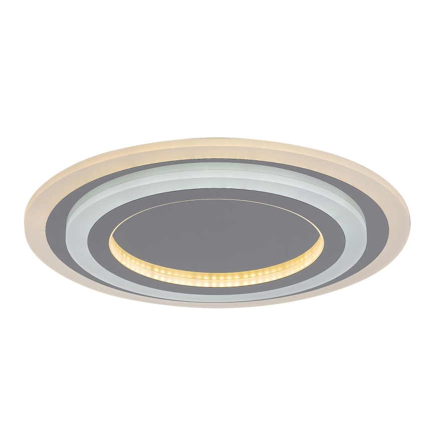 Rabalux - LED Stmievateľné stropné svietidlo LED/56W/230V 3000/4000/6000K matný chróm + diaľkové ovládanie