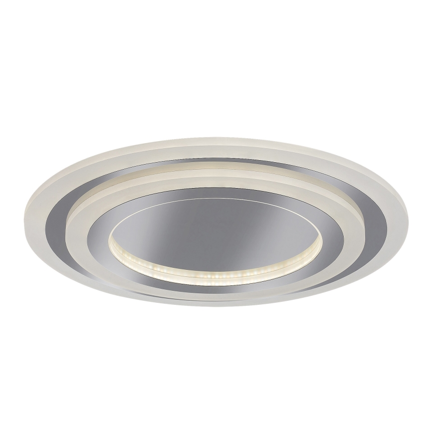 Rabalux - LED Stmievateľné stropné svietidlo LED/56W/230V 3000/4000/6000K matný chróm + diaľkové ovládanie