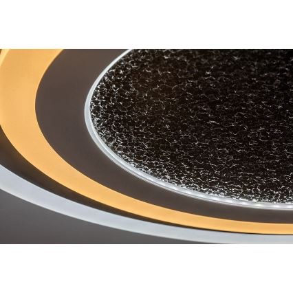Rabalux - LED Stmievateľné stropné svietidlo LED/56W/230V 3000/4000/6000K čierna + diaľkové ovládanie