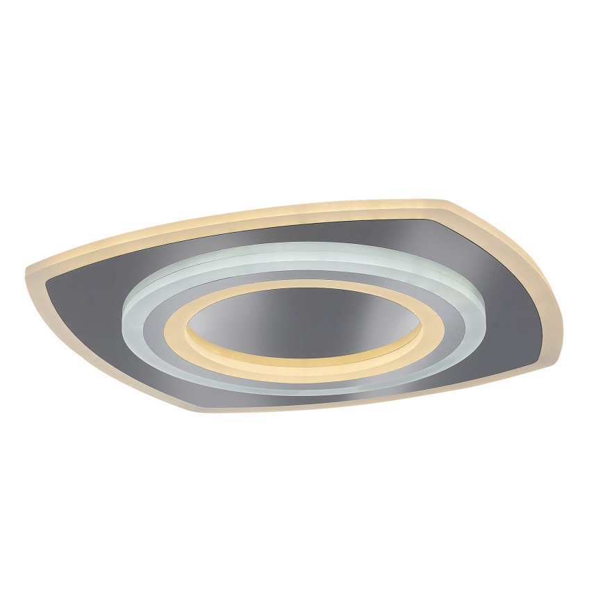 Rabalux - LED Stmievateľné stropné svietidlo LED/60W/230V 3000/4000/6000K matný chróm + diaľkové ovládanie 48x48 cm