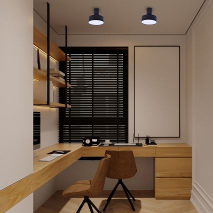 Rabalux - LED stropné svietidlo LED/16W/230V 3000K čierne pr. 14 cm