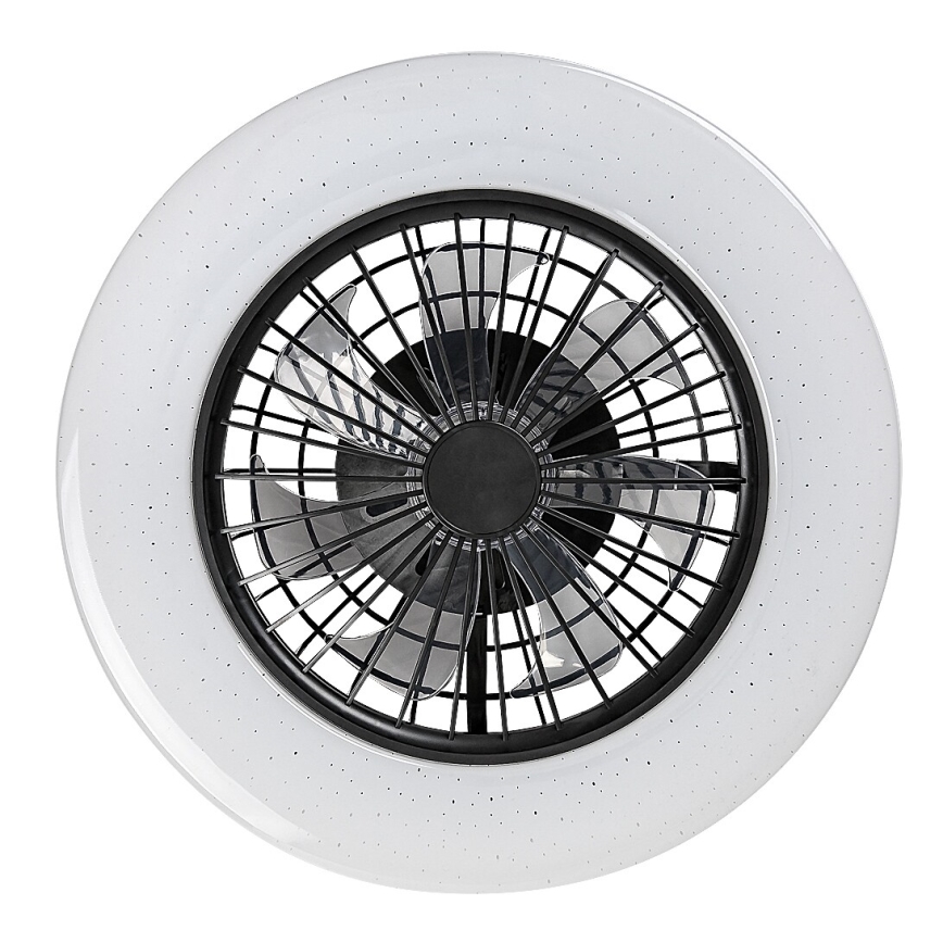 Rabalux - LED Stmievateľné stropné svietidlo s ventilátorom LED/48W/230V 3000-6500K + diaľkové ovládanie