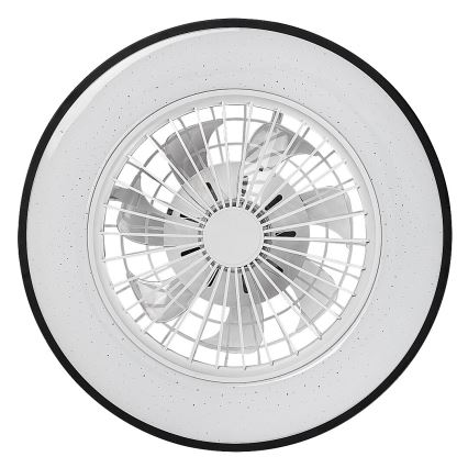 Rabalux - LED Stmievateľné stropné svietidlo s ventilátorom LED/48W/230V 3000-6500K + diaľkové ovládanie